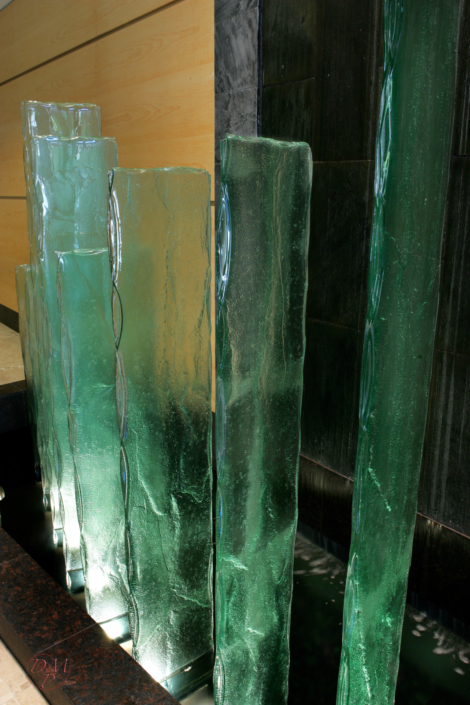 4-Layer Midori Glass Water Feature - SP-001